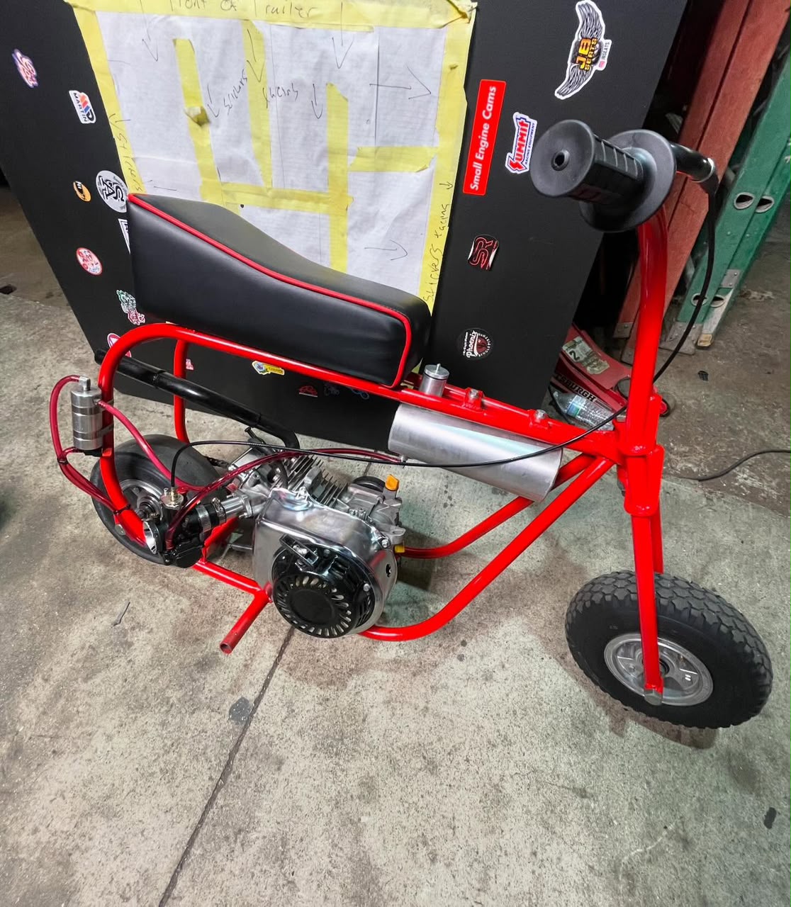 LAX Custom Mini Bike – Red Edition